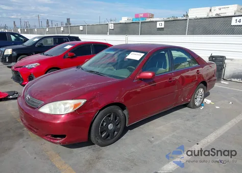 2003 Toyota Camry Le z USA, uszkodzony, nr VIN JTDBE32K430171722